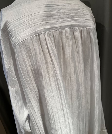 FLORENT / " 2023 fall "    230501002 / SHEER WASHER BLOUSE
