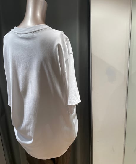 08sircus / S25SS-CS06 /Organic cotton cross jersey over tee(unisex)