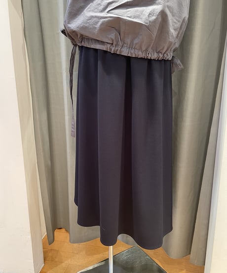 FLORENT / 2111F06006 / GEORGETTE LIKE ASYMMETRY-HEM SKIRT