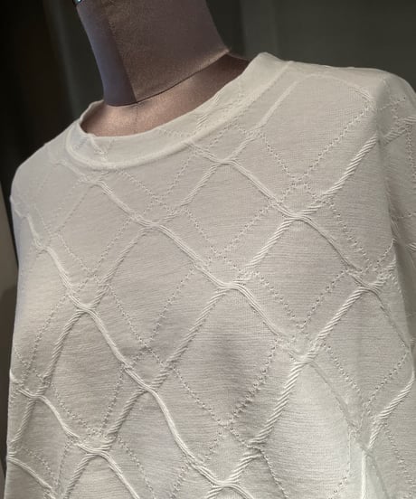 FLORENT /Fall 2023 /ジャガードジオメトリックトップス