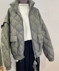 08sircus × TAION down detachable short blouson reversible/S25AW-OT05