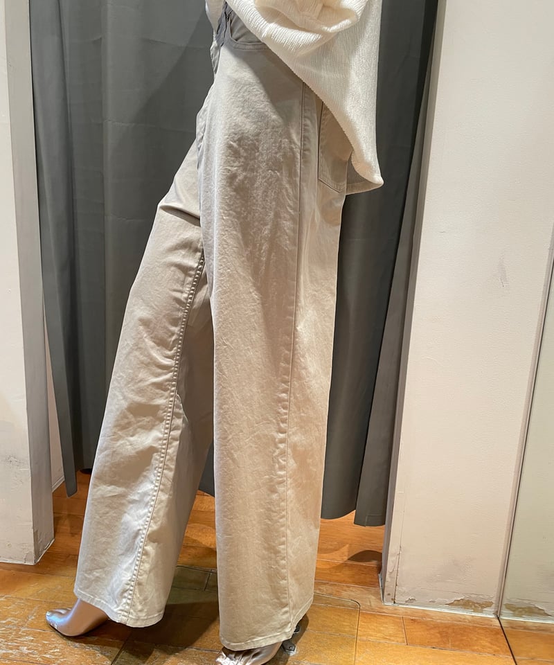 FLORENT/2505F04003/オーガニックコットンチノパンツ | MAGNIFIQUE
