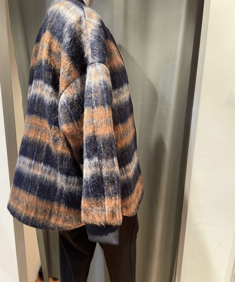 FLORENT / 2308F02003 / ECOLANA SHAGGY BLOUSON