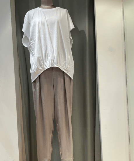 FLORENT / 2402F06010 /コットンショートスリーブプルオーバー