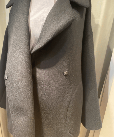 FLORENT / 2305F02004 /OVERSIZE SHORT COAT