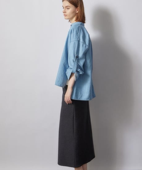 FLORENT/2411F01106/コットンデニムシャツ