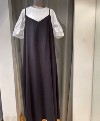 FLORENT / 2402F05007 /ロングキャミドレス