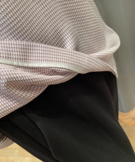FLORENT / 1911F01009 / hound's tooth jacquard top