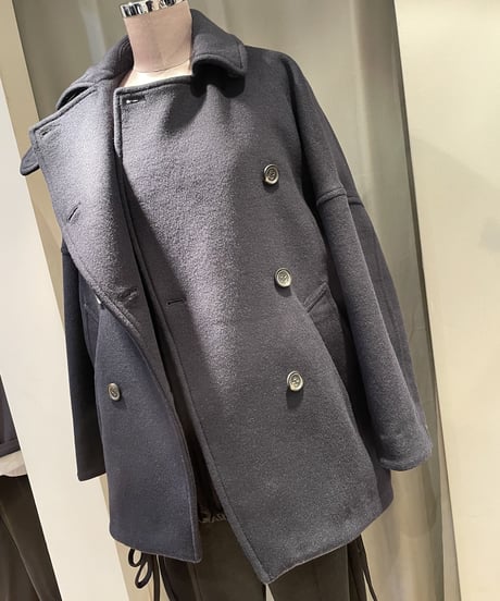 FLORENT / 2208F02005 / RECYCLED WOOL SHORT COAT
