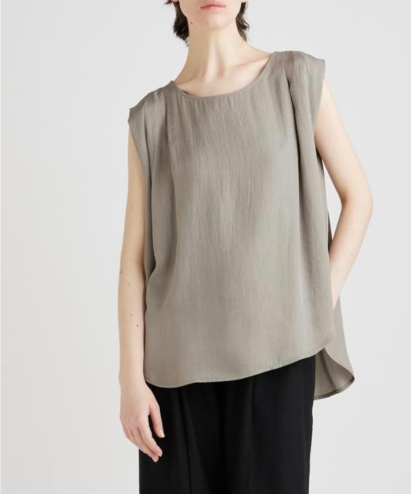 FLORENT / 2402F01004 / ブライトツイルブラウス | MAGNIFIQUE 