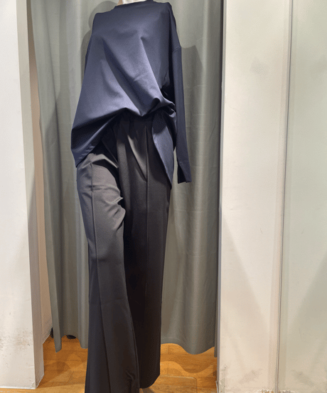FLORENT / "2023 fall " / 2305F06005 / JERSEY WIDE-LEG PANTS