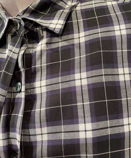 FLORENT / 2023 Spring / 2211F01002 / 60S cotton twill check shirt