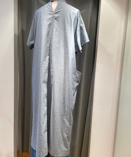 FLORENT / 2302F05005/STAND NECK DRESS