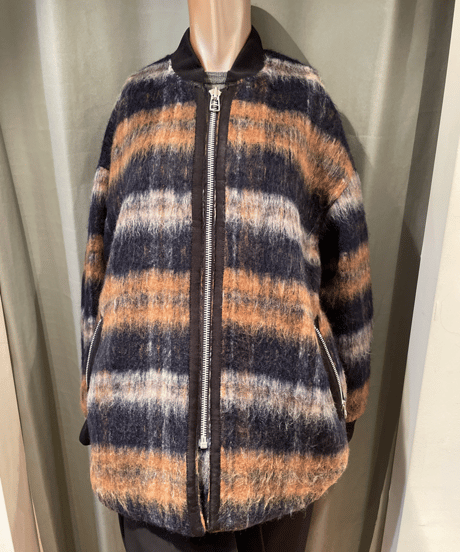 FLORENT / 2308F02003 / ECOLANA SHAGGY BLOUSON