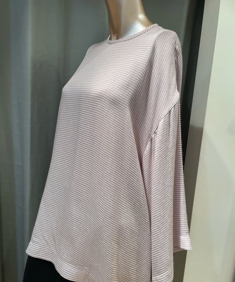 FLORENT / 1911F01009 / hound's tooth jacquard top
