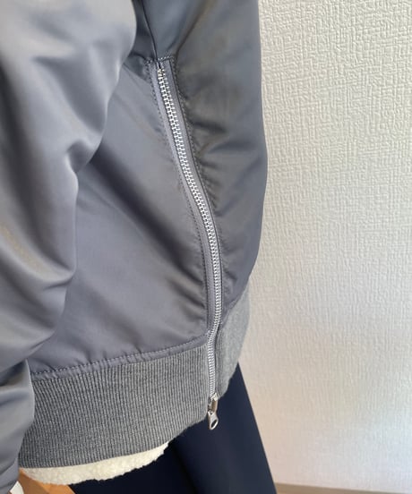 08sircus / S25AW-OT01 / MA-1 reversible×Boa