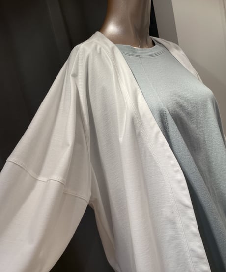 FLORENT / 2202F06015  /  KNIT TWILL SHORT CARDIGAN