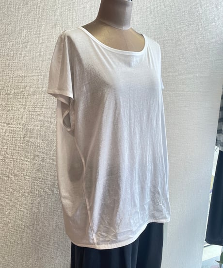 Audrey and John Wad / L6916 /スーピマコットントリミングTシャツ