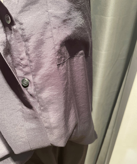 FLORENT / 2211F01010 / SHEER BAND COLLAR BLOUSE