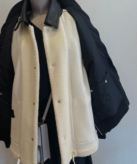 08sircus / S25AW-OT01 / MA-1 reversible×Boa