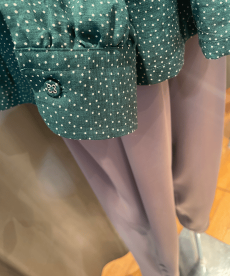 SCYE 2024 S/S / 1224-31003 / Printed Linen Tuck Blouse