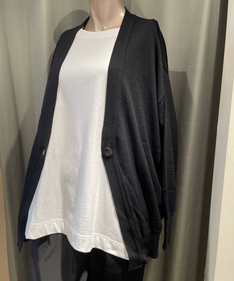 FLORENT / "2023 fall" / 2305F07001 / Super 140'S one button cardigan
