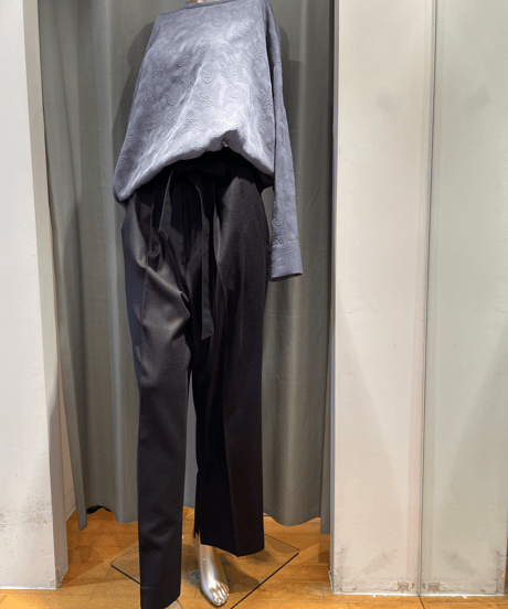 FLORENT /2305F04007 / BELT WIDE PANTS