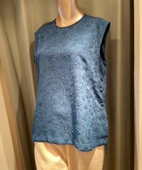08sircus / S23SS-TS01 /  Jacquard sleeveless top /