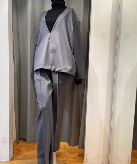 FLORENT / 2308F01005 / VNECK PULLOVER BLOUSE