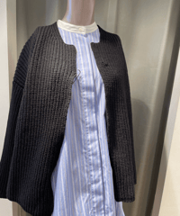 FLORENT /2305F07011 / RIB KNIT CARDIGAN