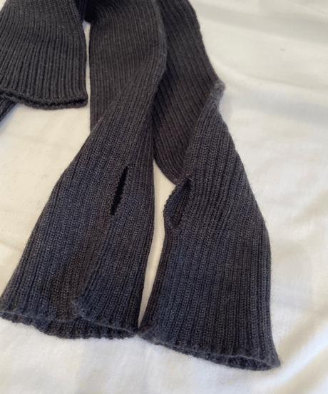 MM⑥ Maison Martin Margiela / 32TI012 / rib  Knit  arm warmer (Dead stock)