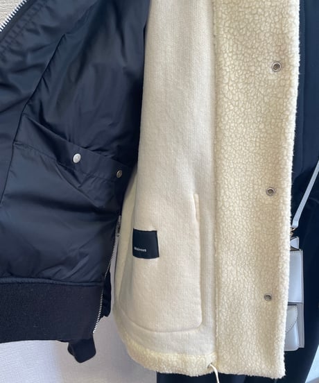 08sircus / S25AW-OT01 / MA-1 reversible×Boa