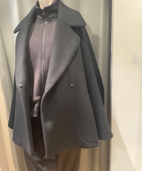FLORENT / 2305F02004 /OVERSIZE SHORT COAT