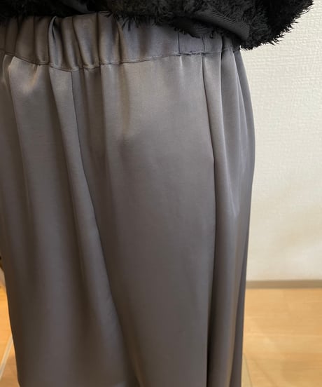 FLORENT / 2511F03001 / ダブルサテンロングスカート