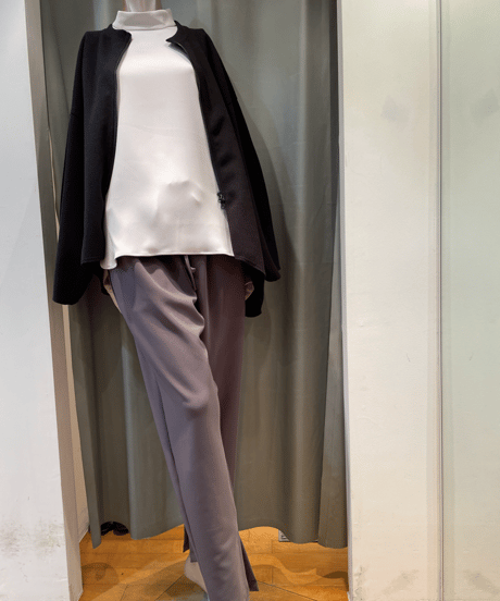 FLORENT / 2308F06014/  ASYMMETRIC ZIP BLOUSON