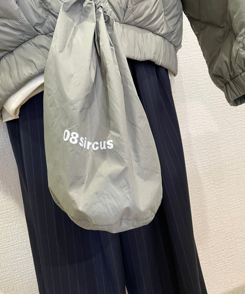 08sircus × TAION down detachable short blouson