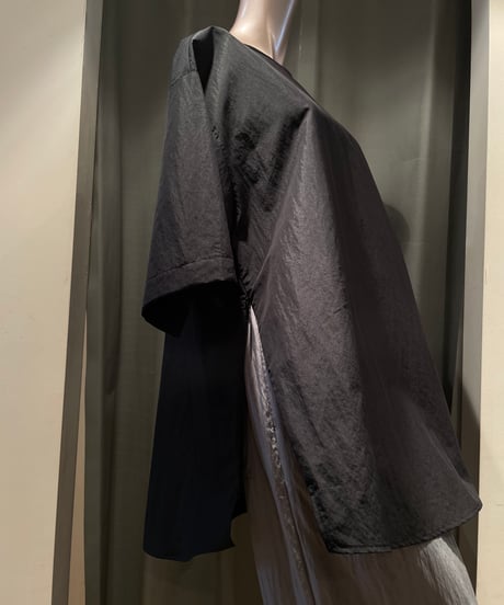 08Sircus / S25SS-SH01 /コットンナイロンタフタオーバーサイズプルオーバー/(Unisex)