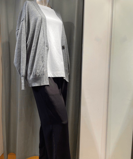 FLORENT / "2023 fall" / 2305F07001 / Super 140'S one button cardigan