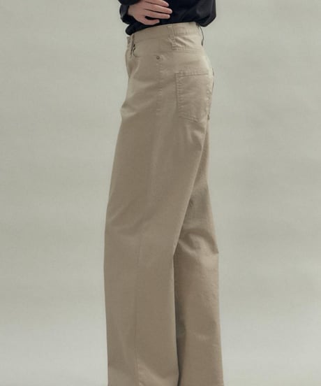 FLORENT/2505F04003/オーガニックコットンチノパンツ