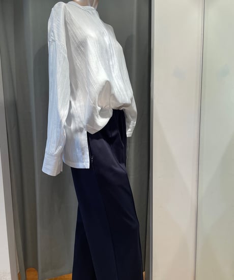 FLORENT / " 2023 fall "    230501002 / SHEER WASHER BLOUSE