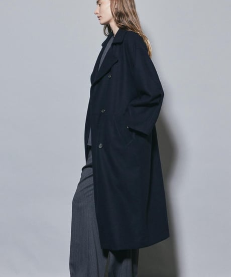 FLORENT/2405F08002/ メルトンロングコート