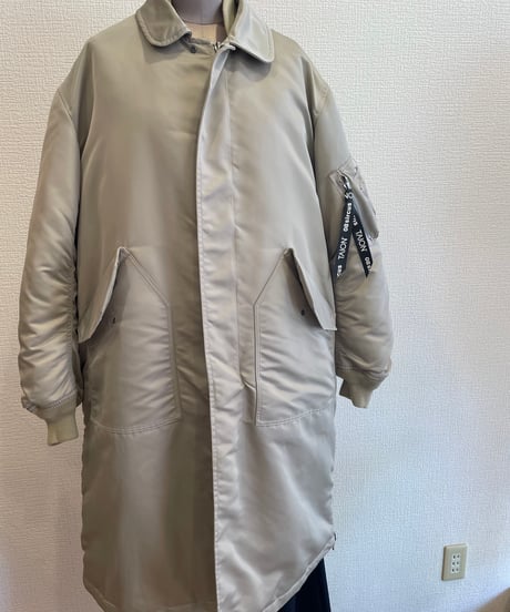 08sircus × TAION down long MA-1 reversible/S25AW-OT04
