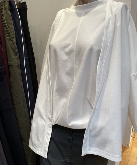 FLORENT / 2202F06015  /  KNIT TWILL SHORT CARDIGAN