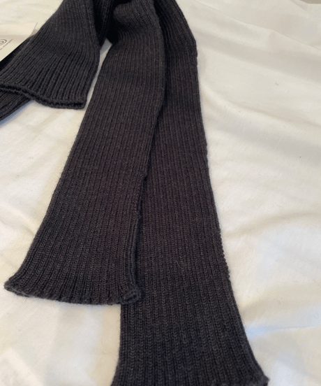 MM⑥ Maison Martin Margiela / 32TI012 / rib  Knit  arm warmer (Dead stock)