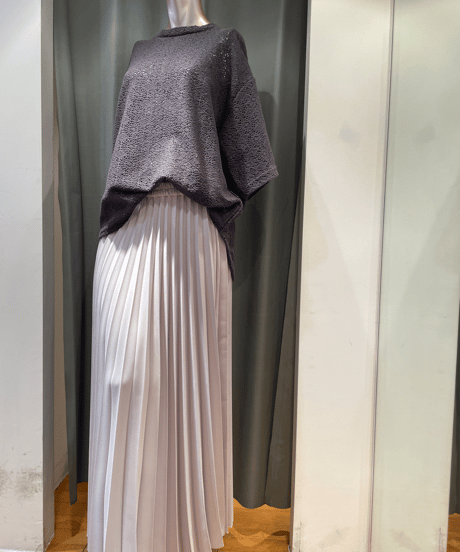 FLORENT / 2311F03005 / ストレッチプリーツスカート