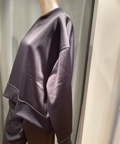 FLORENT /  "2023 fall " /  2305F06014 / CREW NECK TOP/ Black color