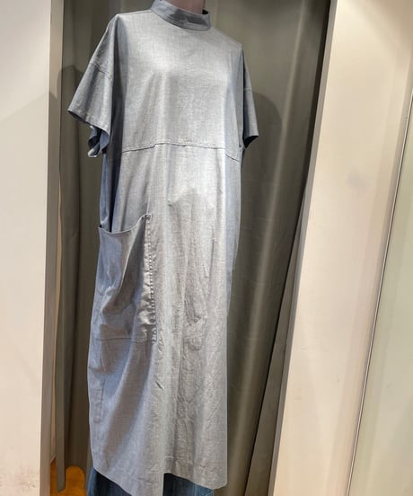 FLORENT / 2302F05005/STAND NECK DRESS
