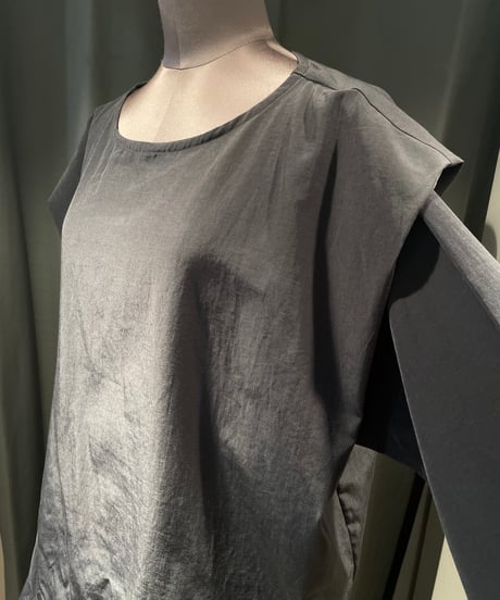 Theory 21ss プルオーバーブラウス 047アッシュ ひろい 売買された 