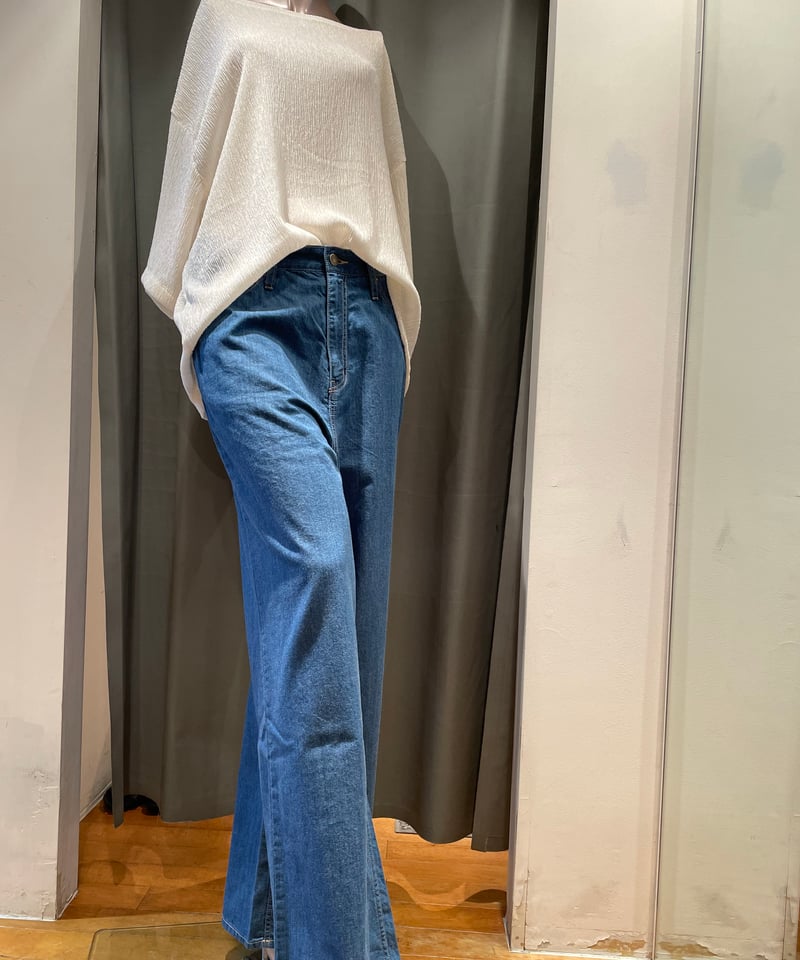 コットンデニムパンツ　FLORENT フローレント FLORENT(フローレント)｜11oz コットン デニムパンツ/ブルー の通販