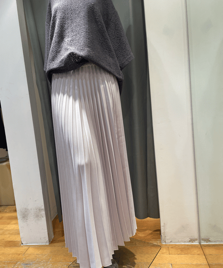FLORENT / 2311F03005 / ストレッチプリーツスカート